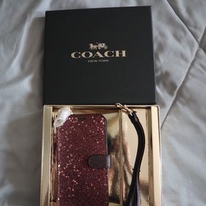 Coach IPhone X/XS case gift set